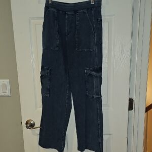 HALARA Women's Boot Cut Jeans - Dark Blue